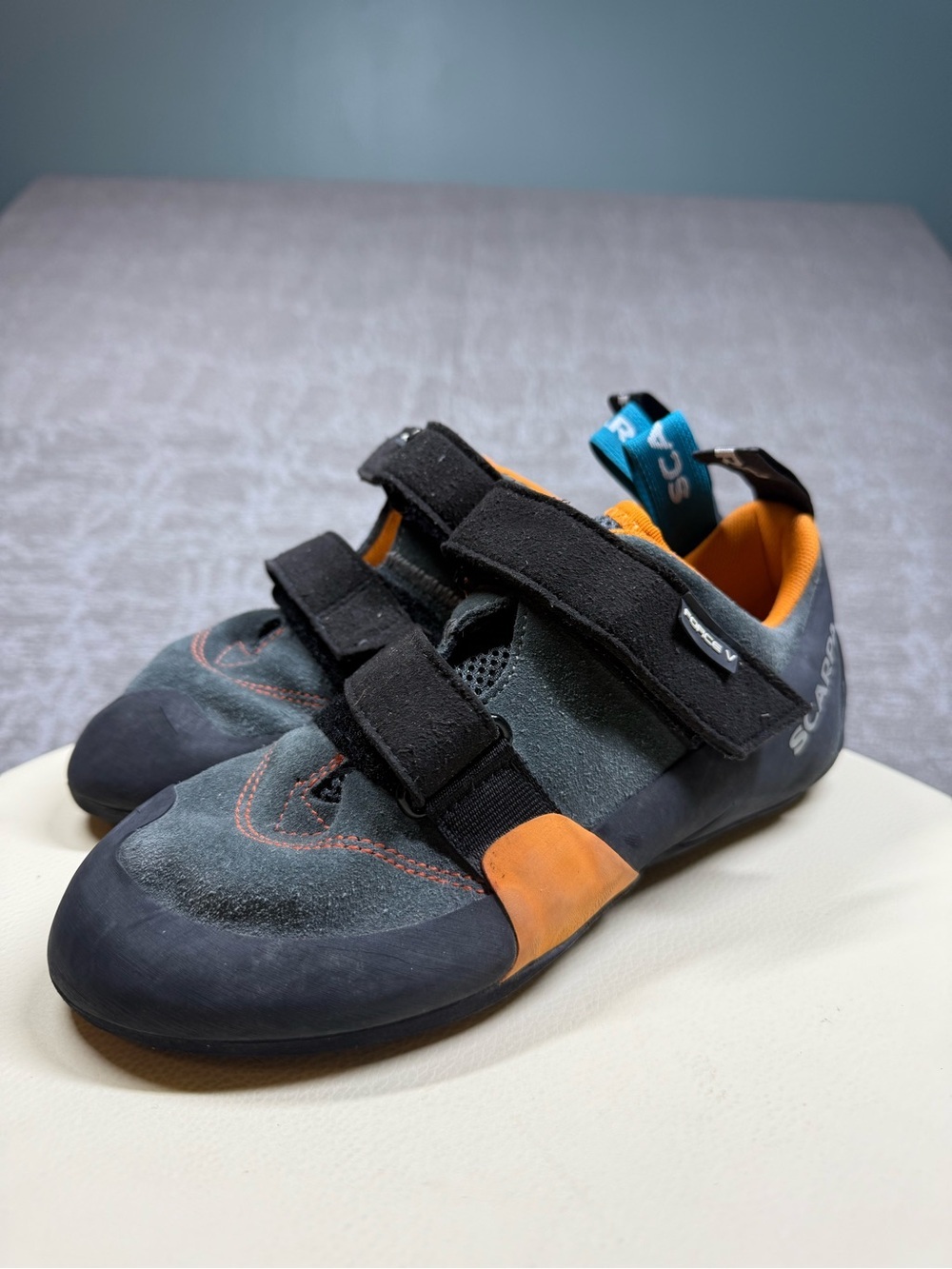 Scarps Vibram Mangrove/Papaya Climbing Shoe Eu 38 US 7.5